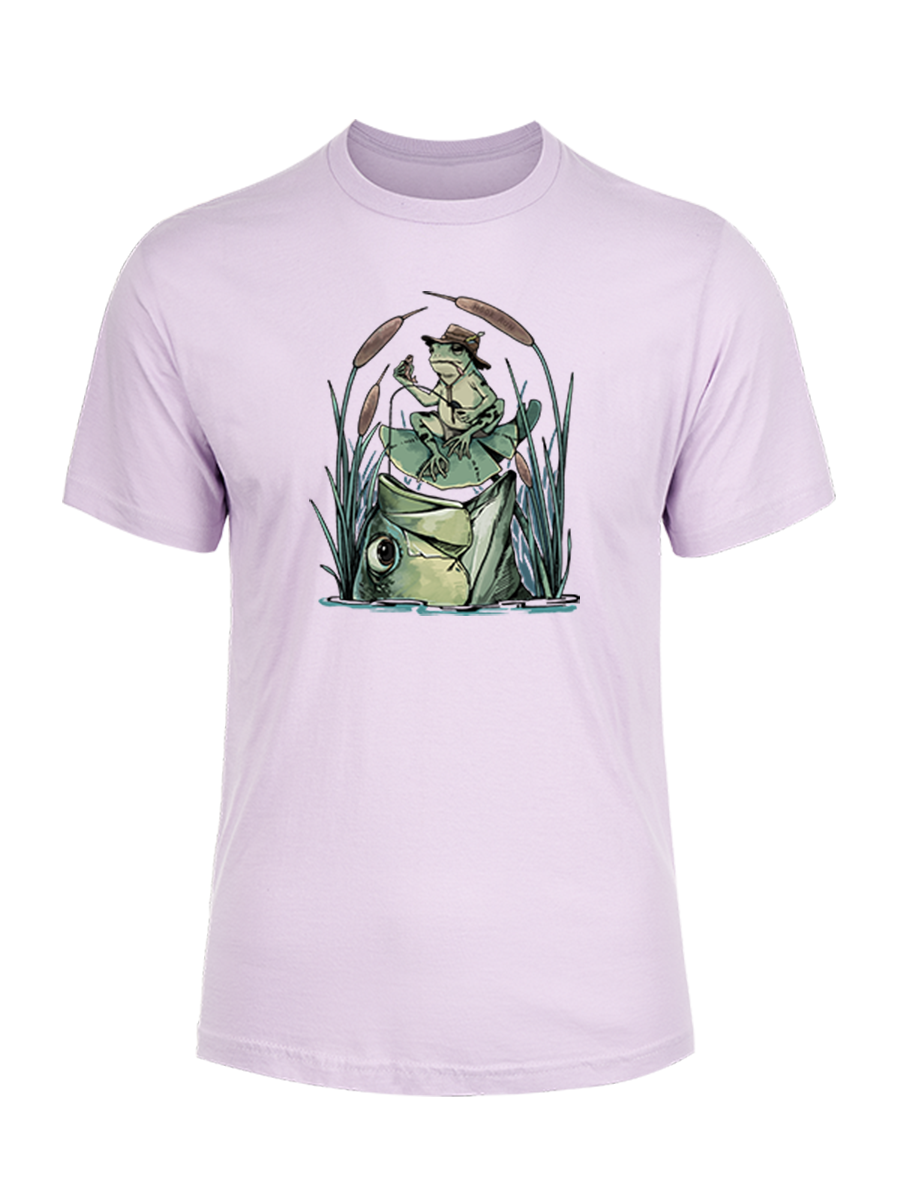 There's Always a Bigger Fish Unisex Cotton Tee