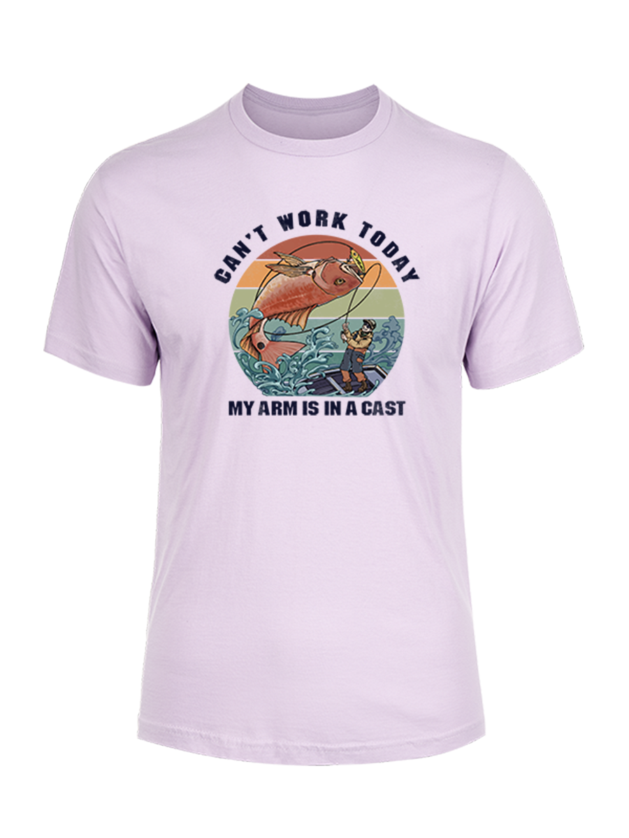 Hooked on a Day Off Unisex Cotton Tee