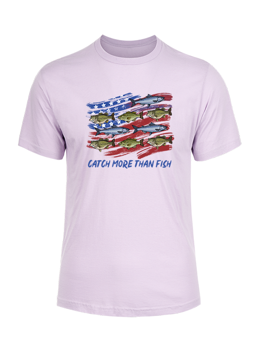 Patriotic Waters Unleashed Unisex Cotton Tee