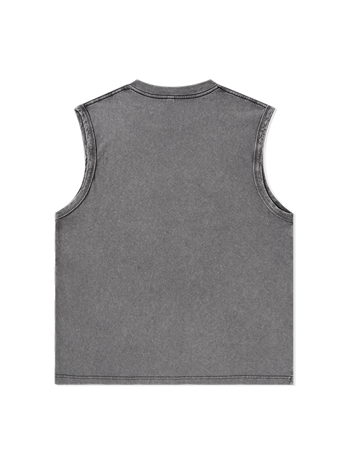 I Was on My Fishing Line Funny Unisex Washed Cotton Tank