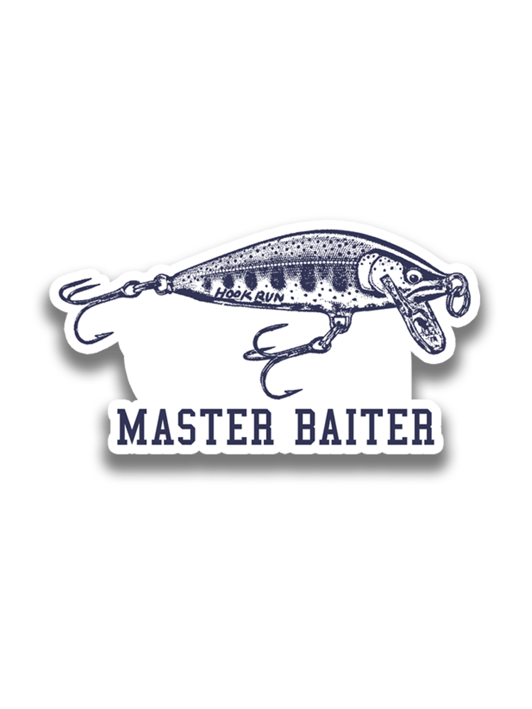 Baiting Master Sticker
