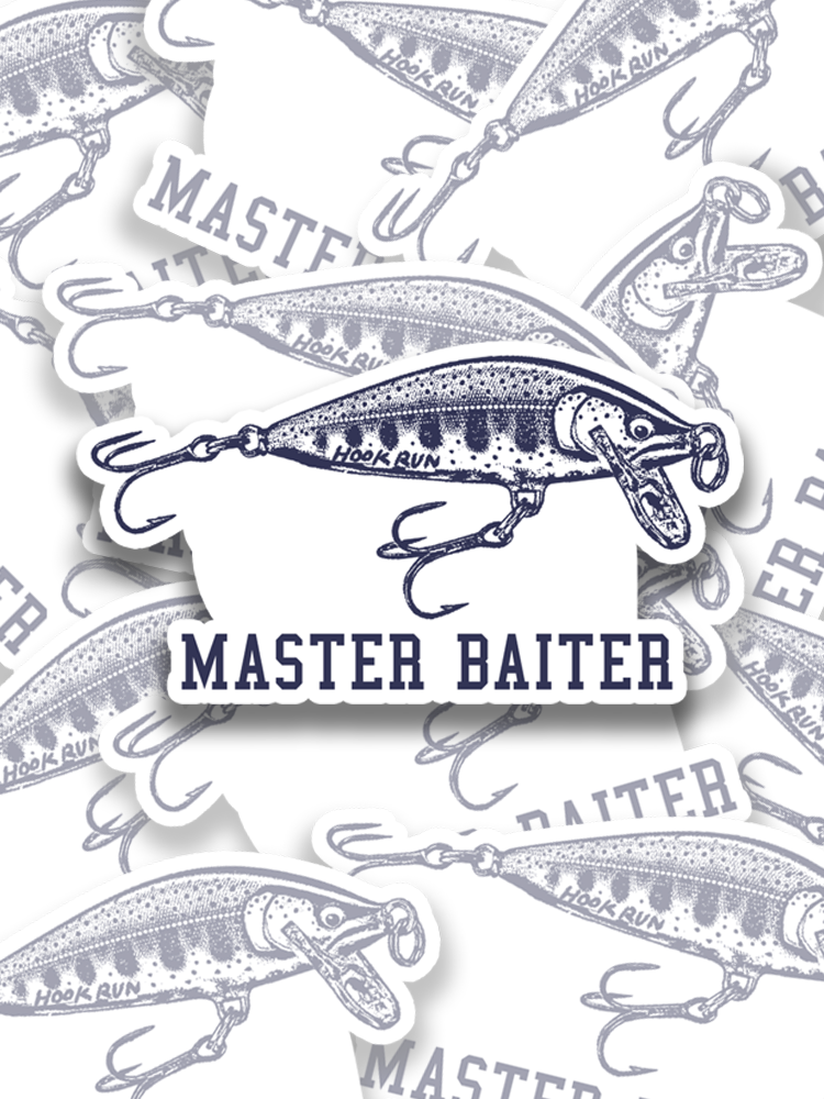 Baiting Master Sticker