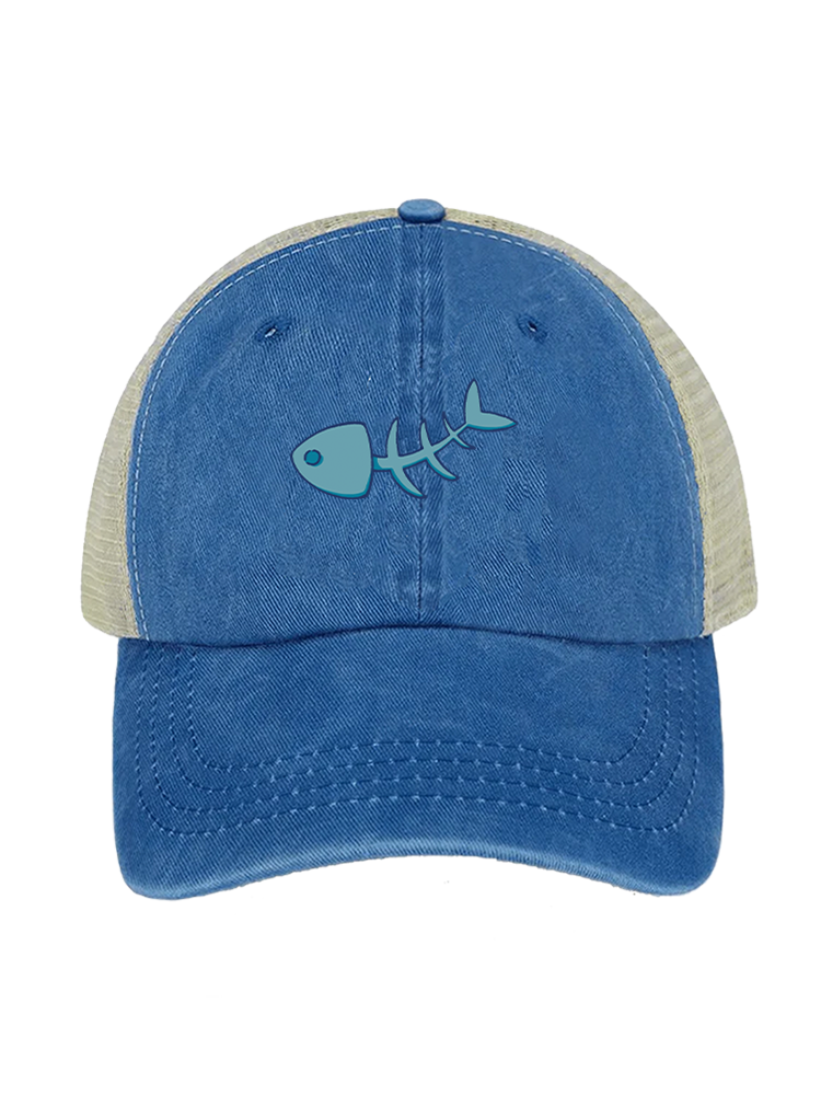 Just Wait It Unisex Vintage Washed Meshback Hat