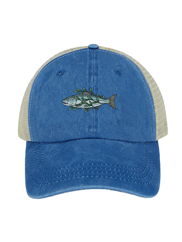 Superior Fly Quest Unisex Vintage Washed Meshback Hat
