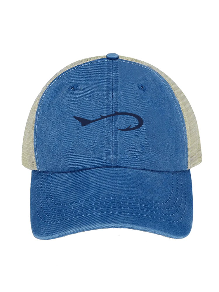 Hookrun Unisex Vintage Washed Meshback Hat