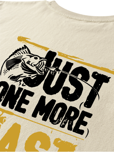 Just One More Cast Fishing Unisex Classic Cotton Tee