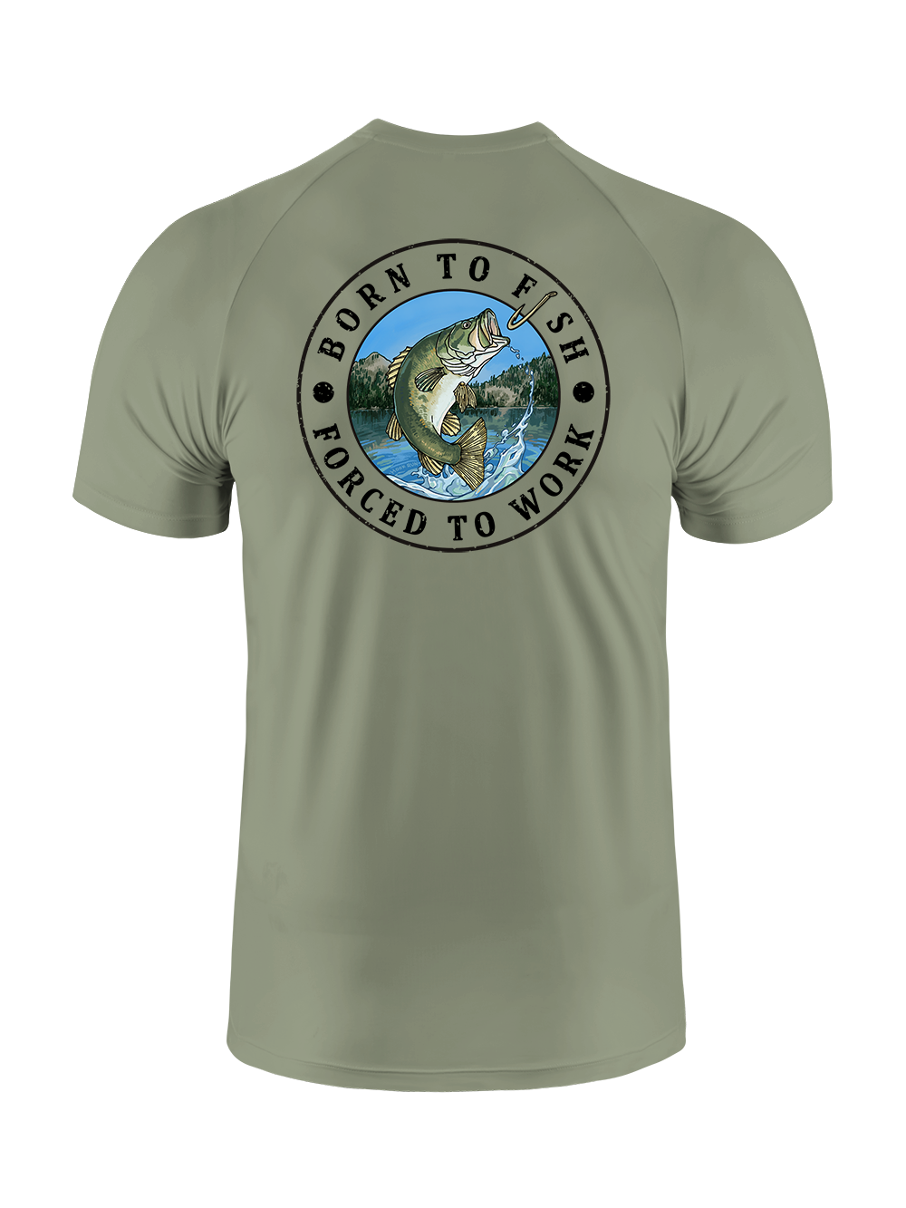 Born to Fish UPF Tee