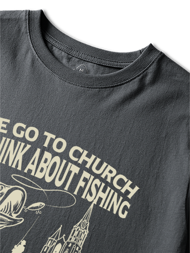 Faith & Fishing Reflective Moments Unisex Classic Cotton Tee