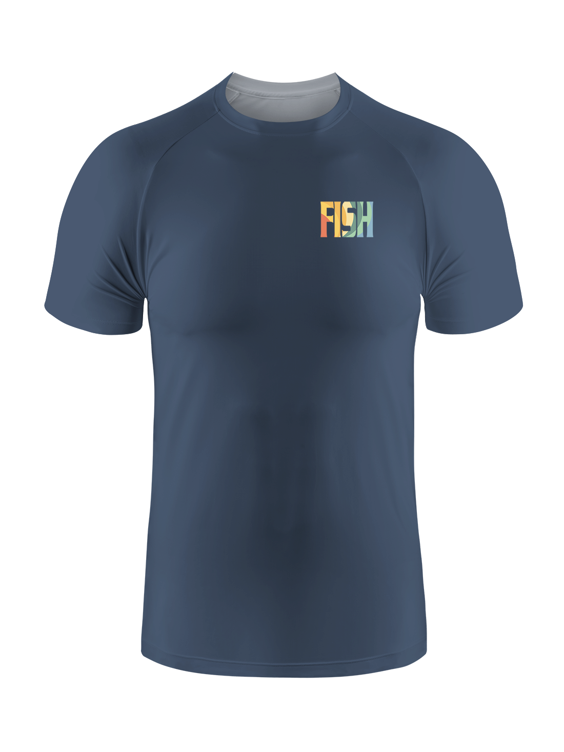 Fish Dad's Rainbow Catch UPF Tee