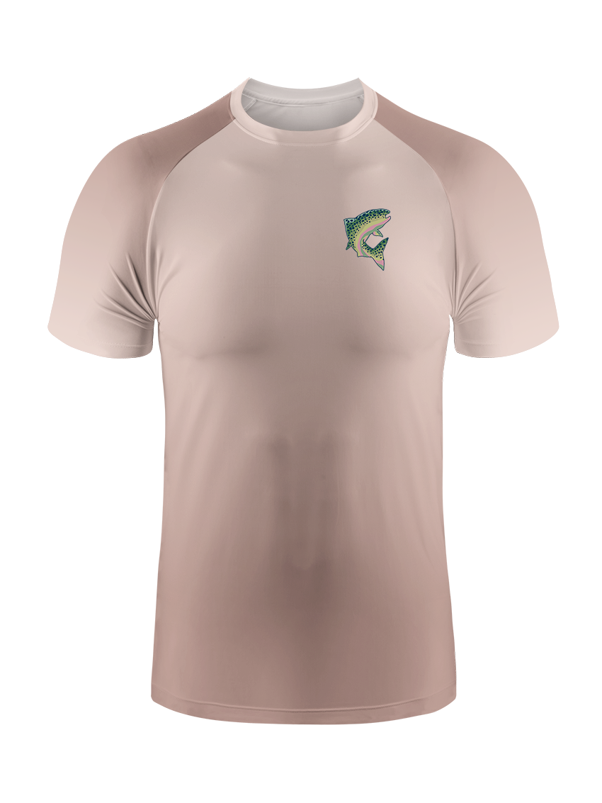Reel Mastery and Trout Gradient Fishing Tee
