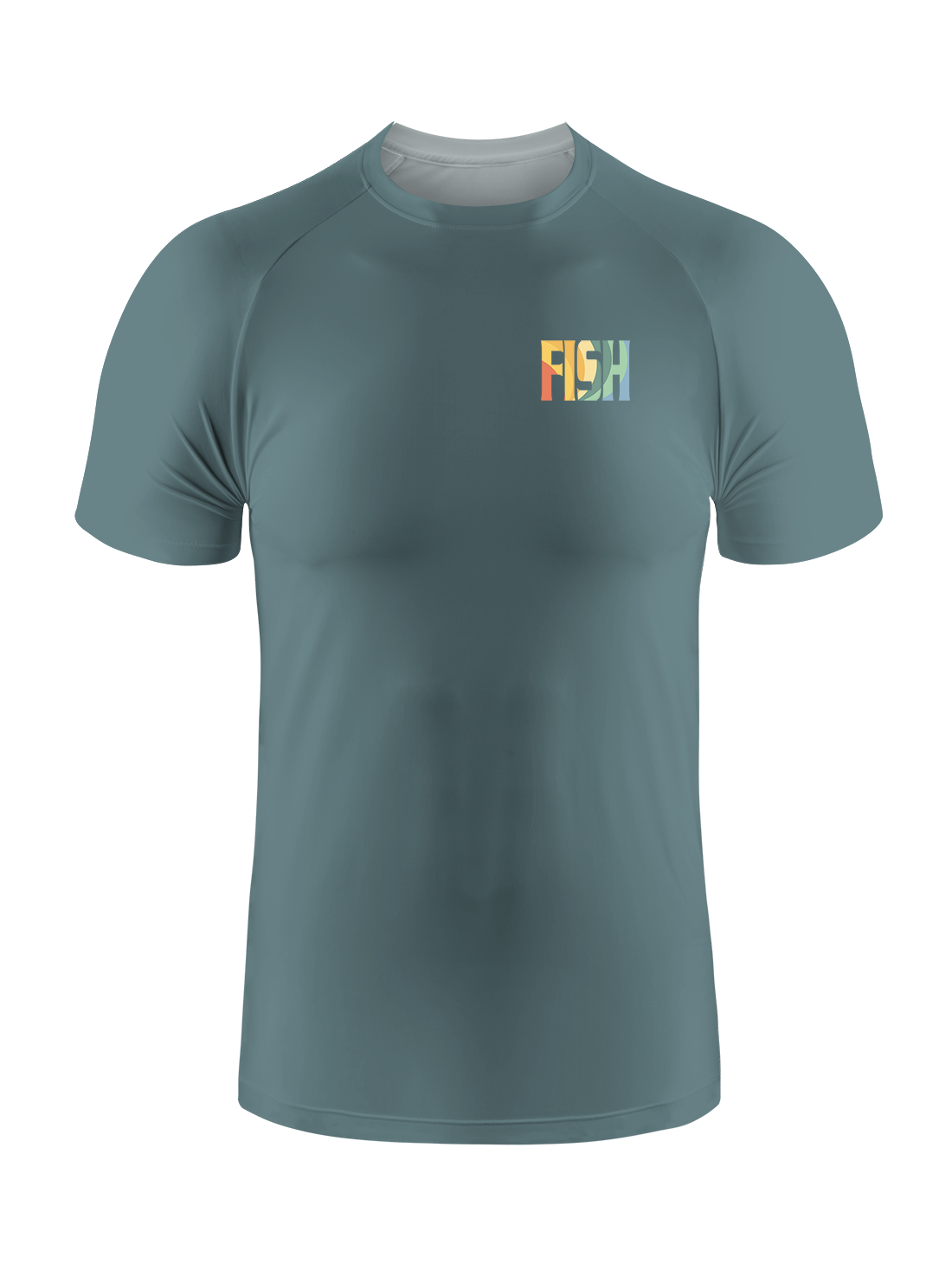 Fish Dad's Rainbow Catch UPF Tee
