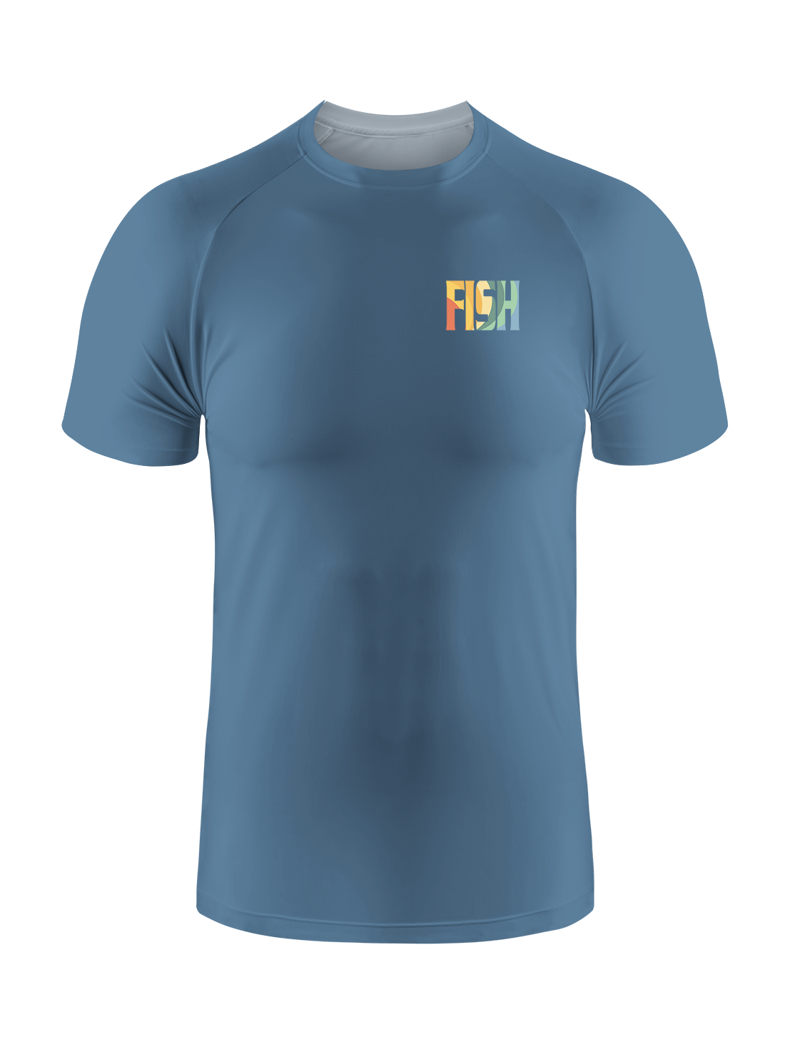 Fish Dad's Rainbow Catch UPF Tee