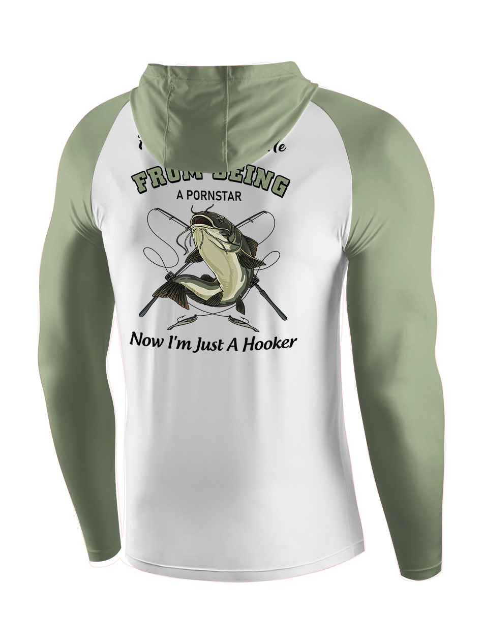 Catfish Back to Joy UPF Hoodie