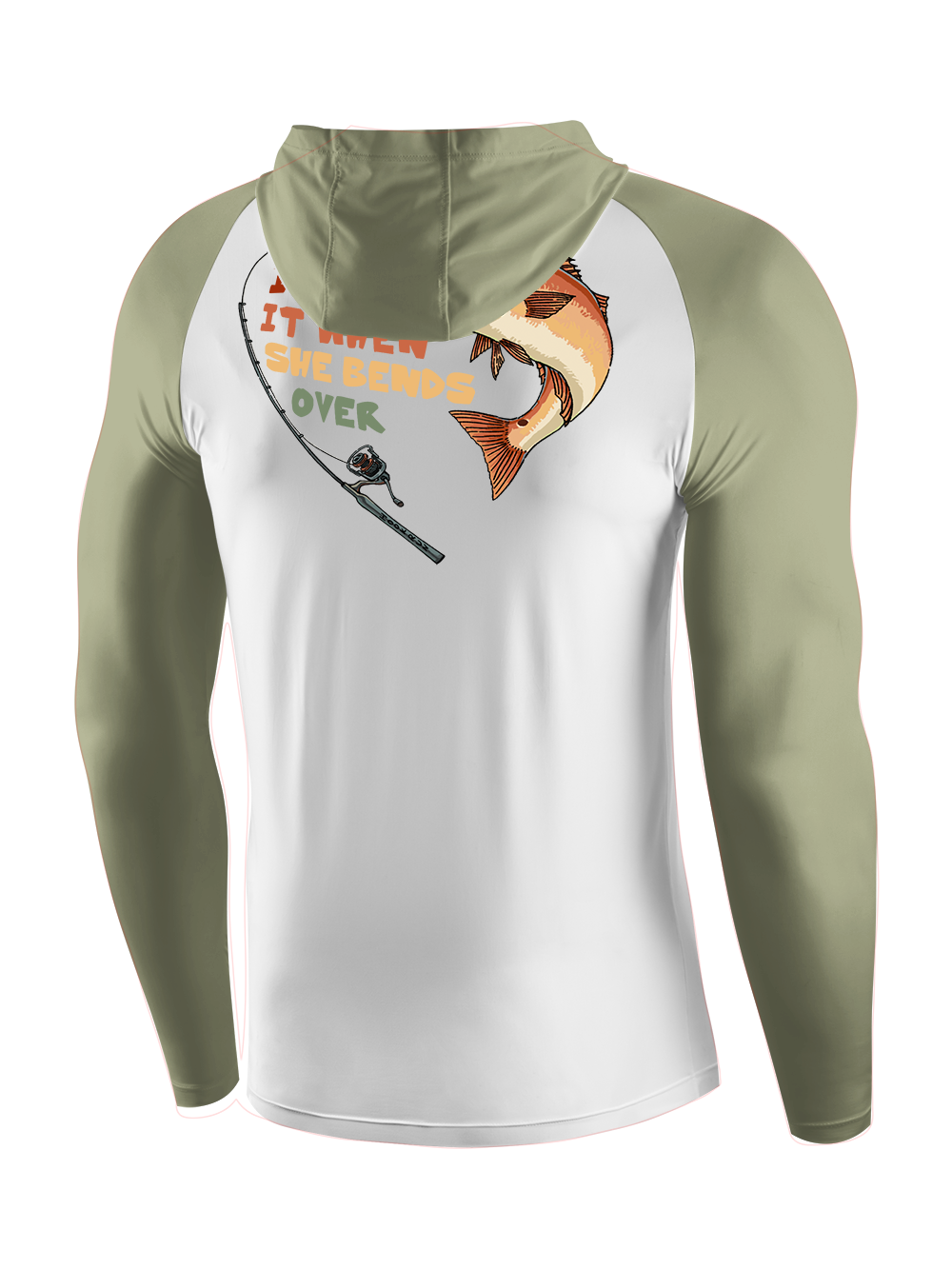 Redfish Rhythm Bend to Love UPF Hoodie