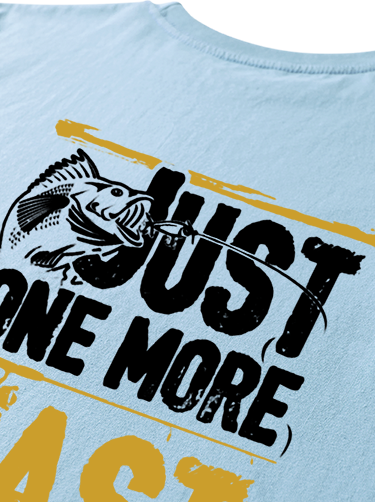 Just One More Cast Fishing Unisex Classic Cotton Tee