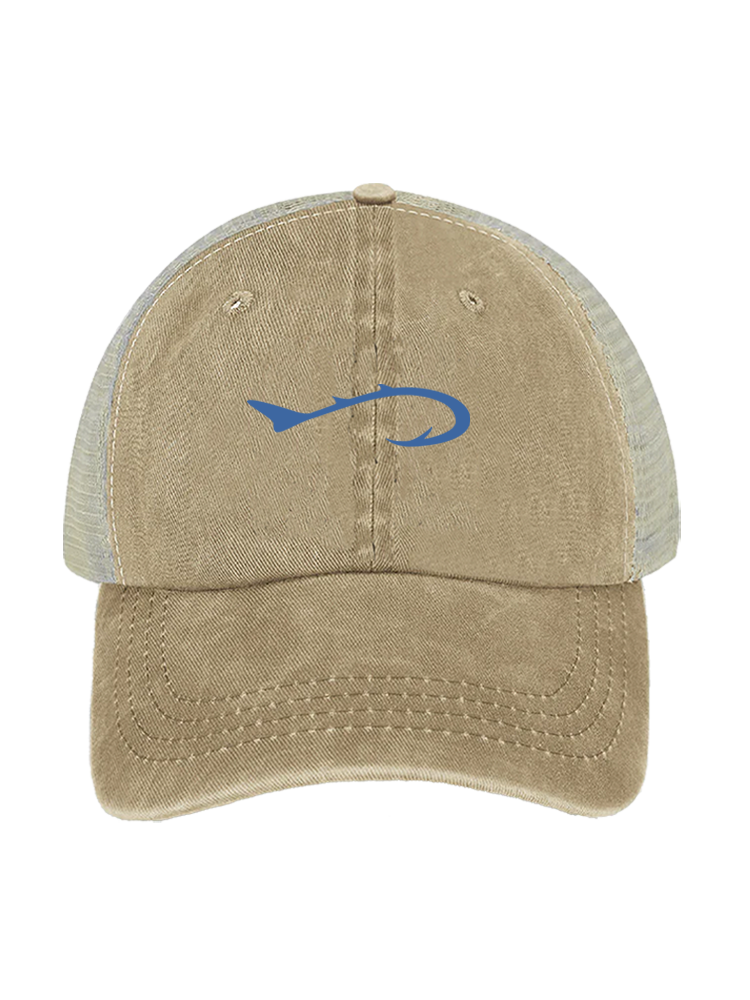 Hookrun Unisex Vintage Washed Meshback Hat