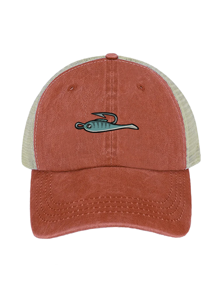 Redfish Rhythm Bend to Love Unisex Vintage Washed Meshback Hat