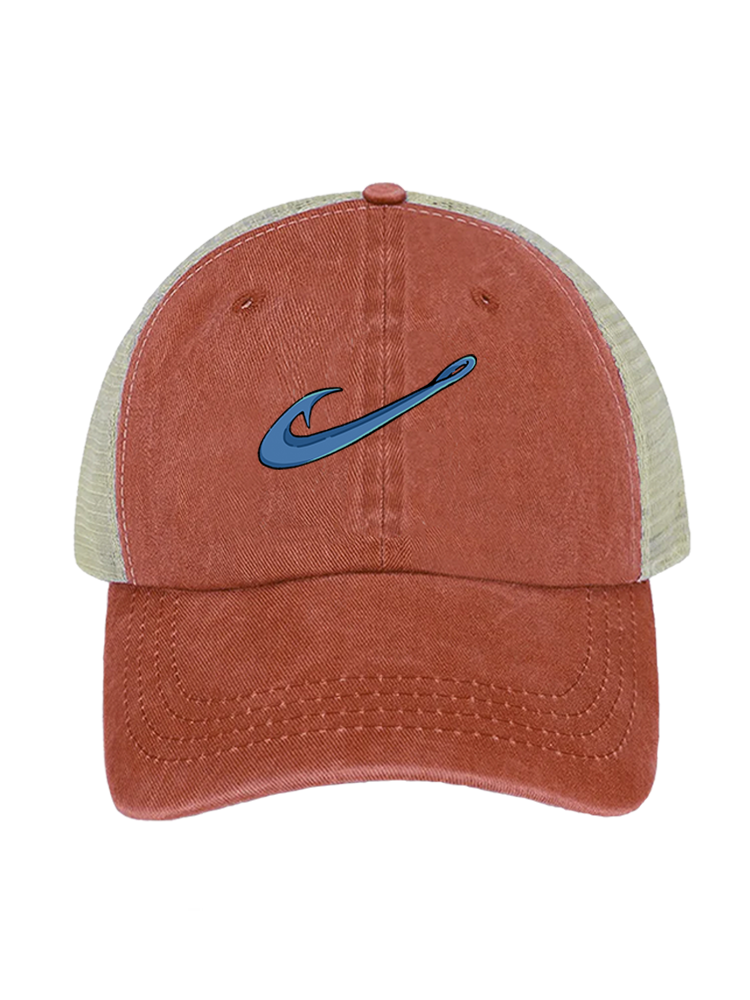 Just Hook It Unisex Vintage Washed Meshback Hat