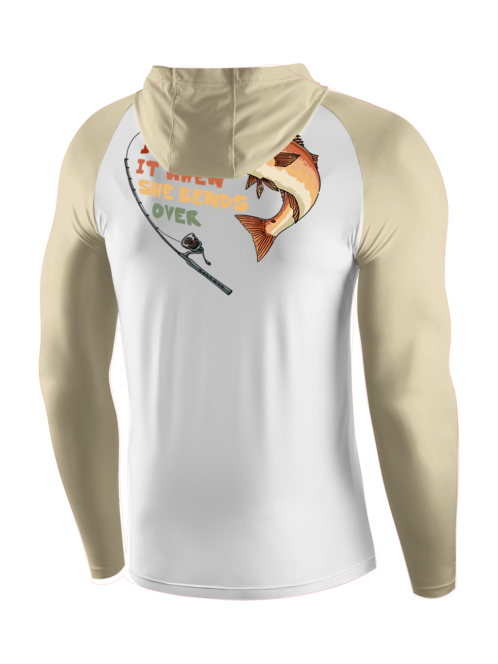 Redfish Rhythm Bend to Love UPF Hoodie