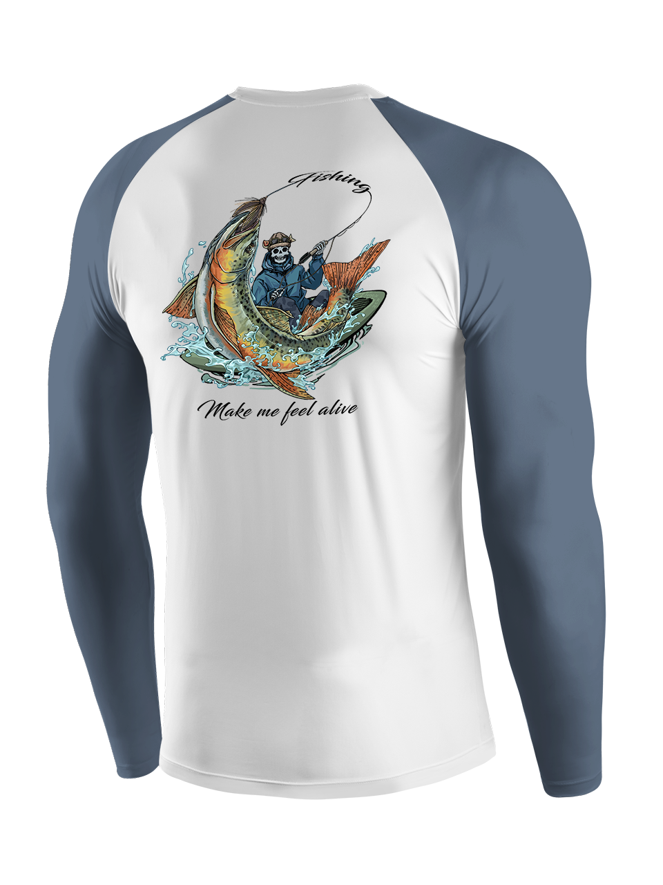 Fishing Make Me Feel Alive UPF Long Sleeve