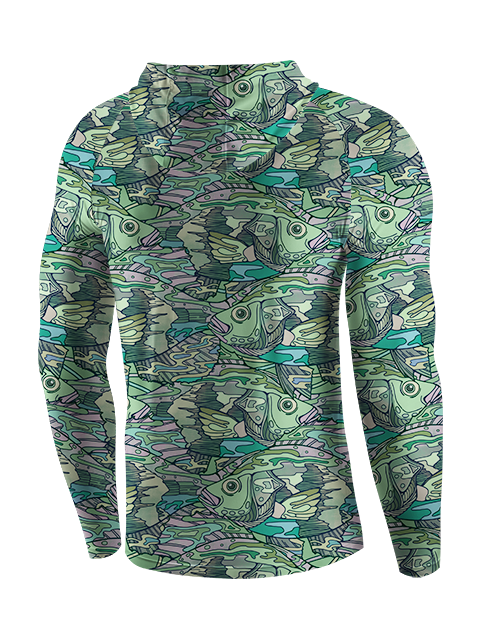 Secrets of the Hidden Halibut UPF Hoodie