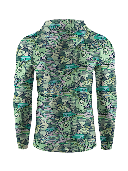 Secrets of the Hidden Halibut UPF Hoodie