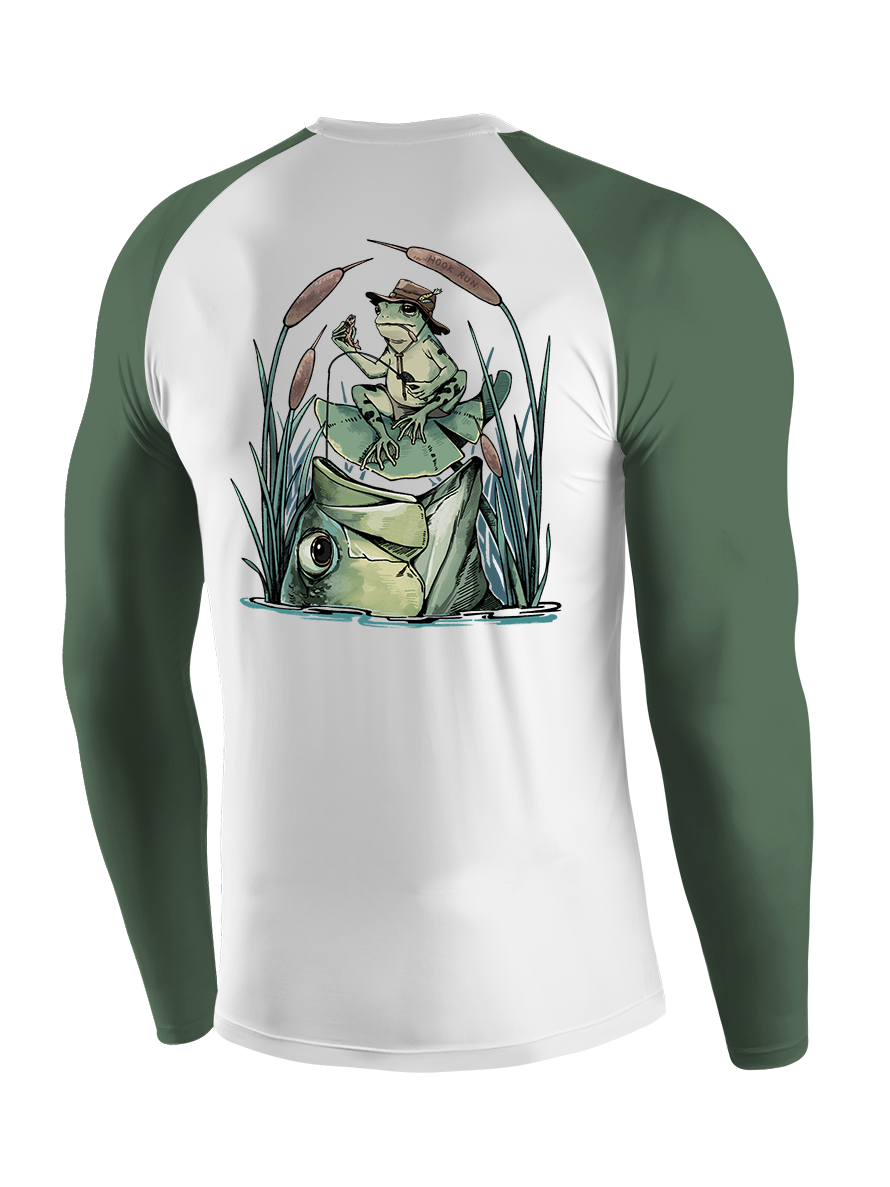 There's Always A Bigger Fish UPF Long Sleeve