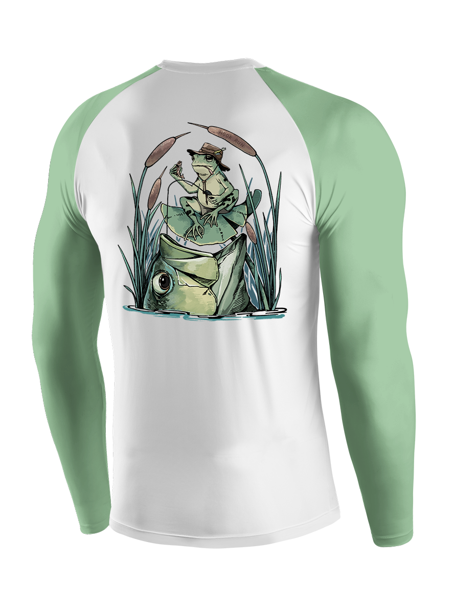 There's Always A Bigger Fish UPF Long Sleeve