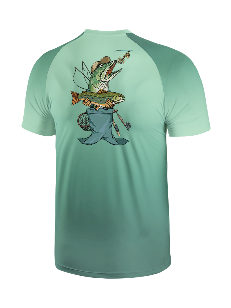 Who is My Prey Vibrant Fishing Tee