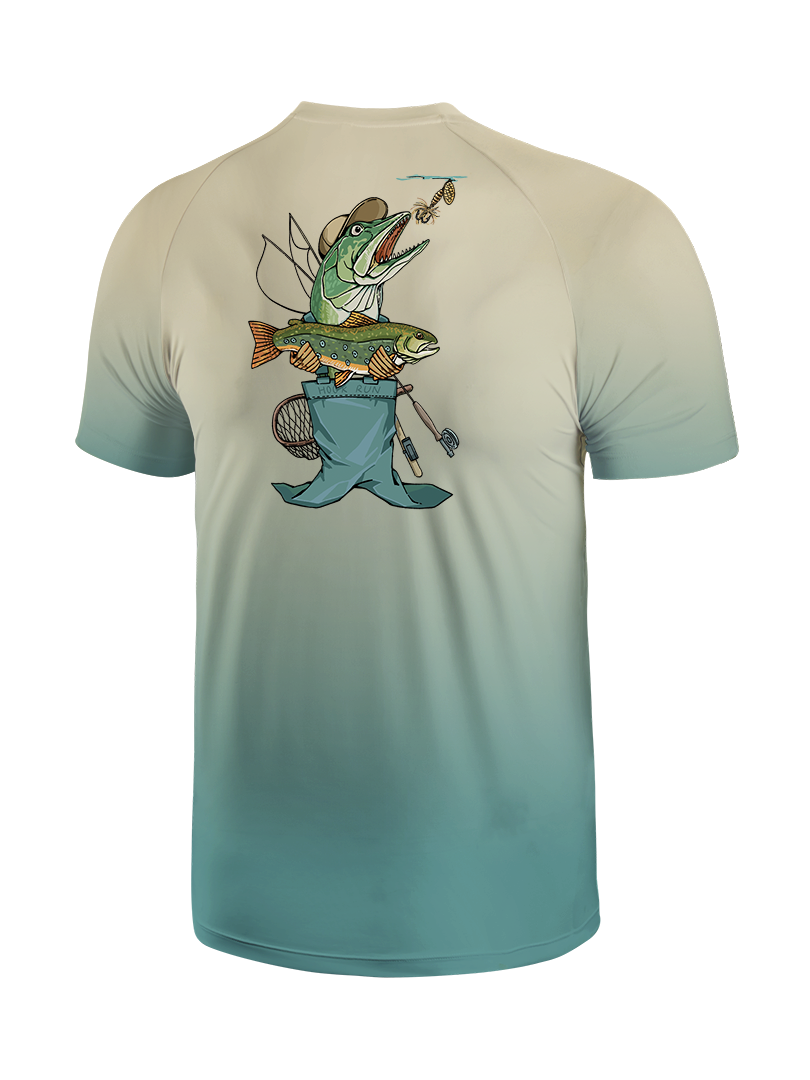 Who is My Prey Vibrant Fishing Tee