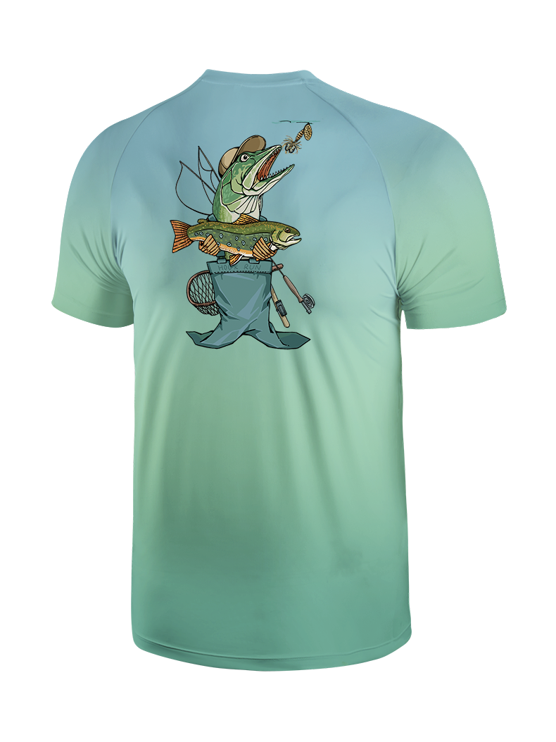 Who is My Prey Vibrant Fishing Tee