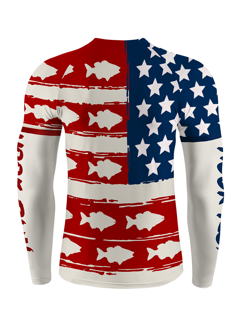 Lady Liberty's Catch UPF Unified Printed Long Sleeve Sets