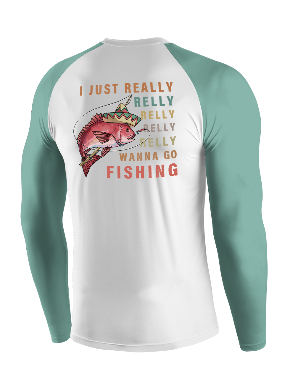 Red Snapper Fiesta UPF Long Sleeve