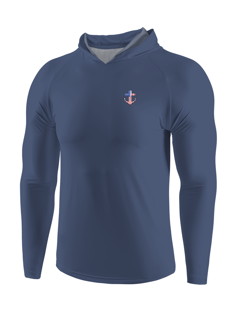 Simple Man Strong Faith UPF Hoodie