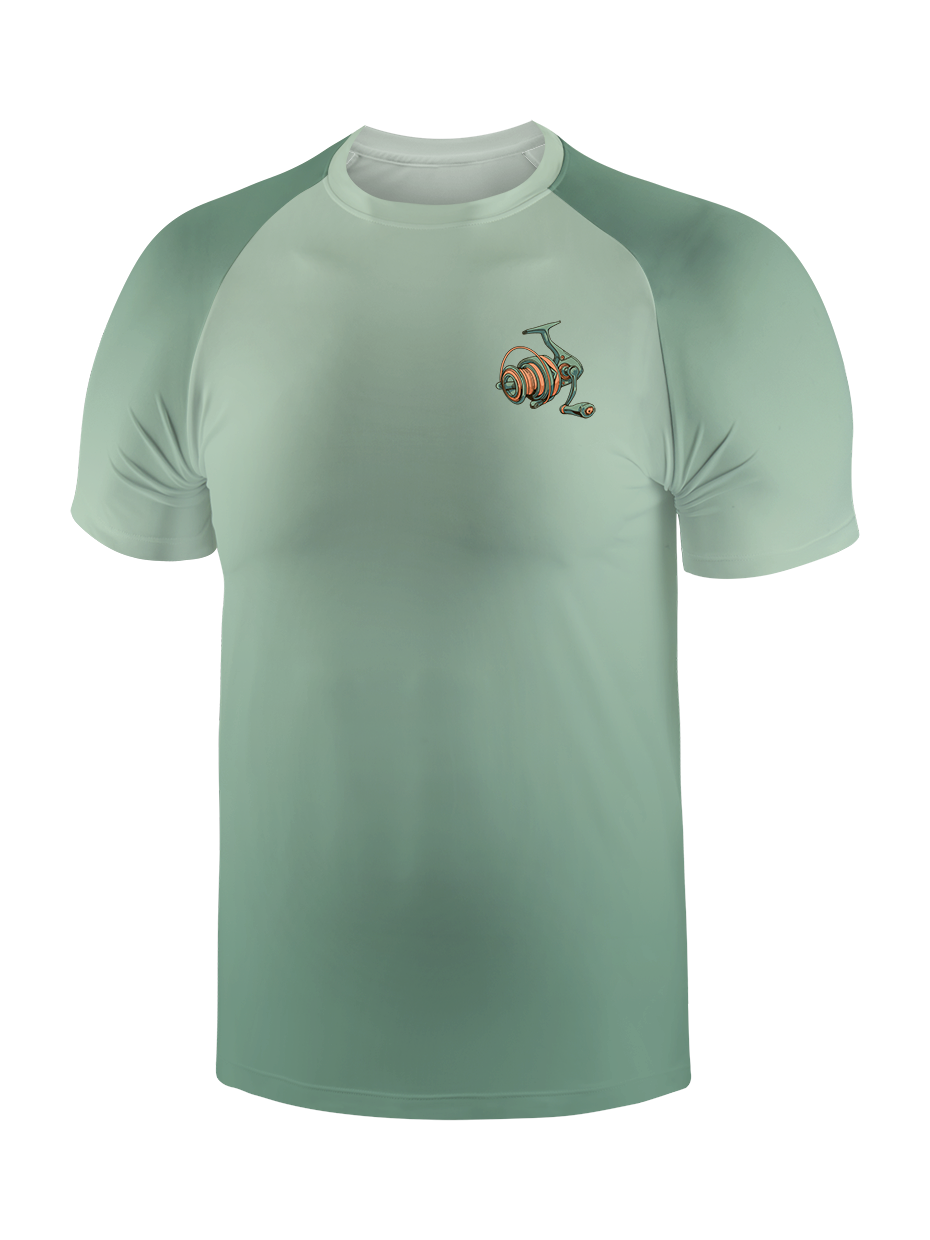 Reel Genius Adventure Gradient Fishing Tee