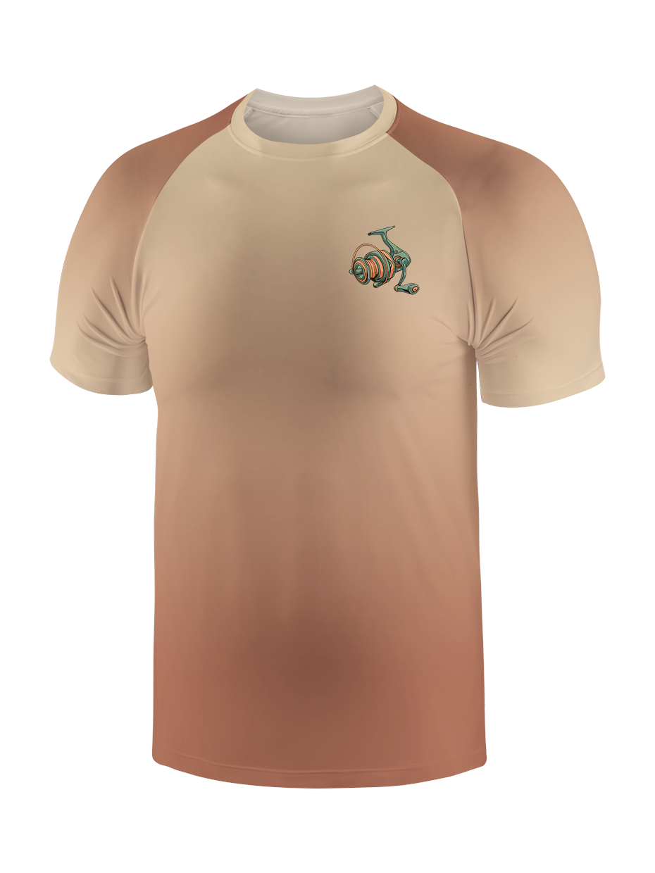 Reel Genius Adventure Gradient Fishing Tee