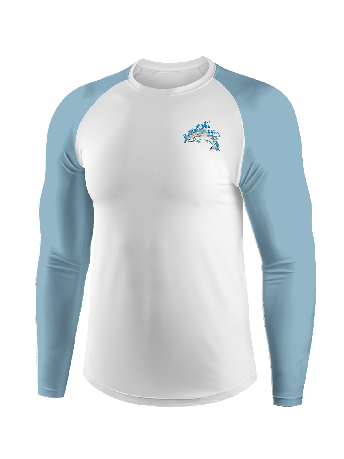 Salmon Harmony Waters UPF Long Sleeve