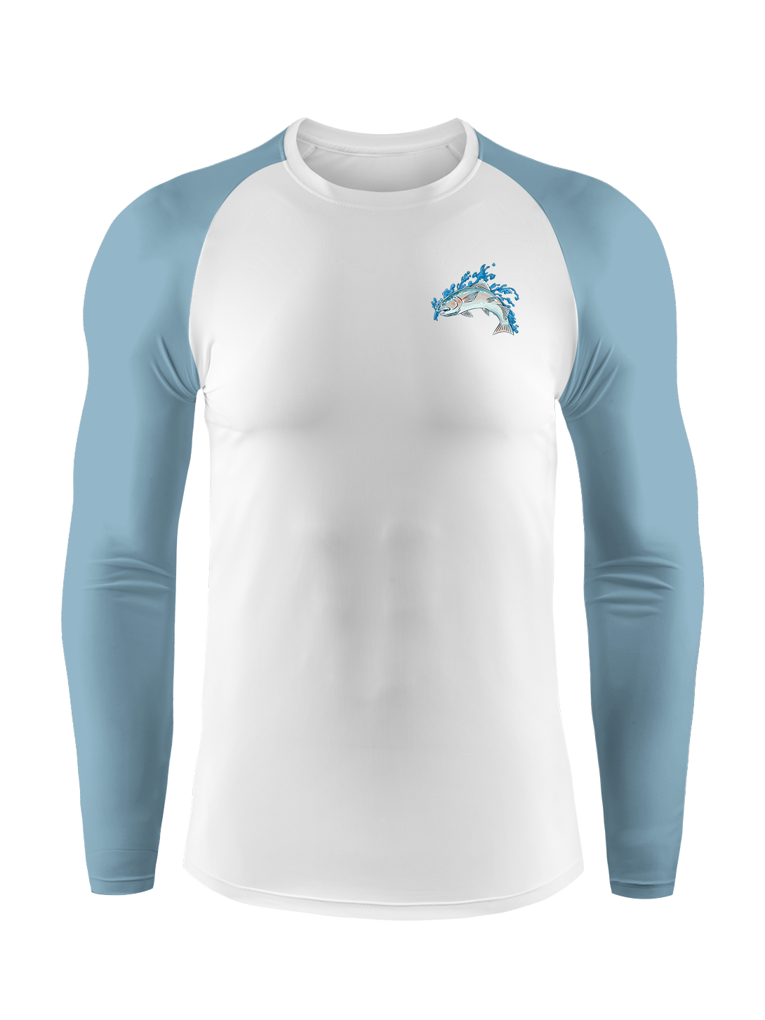 Salmon Harmony Waters UPF Long Sleeve