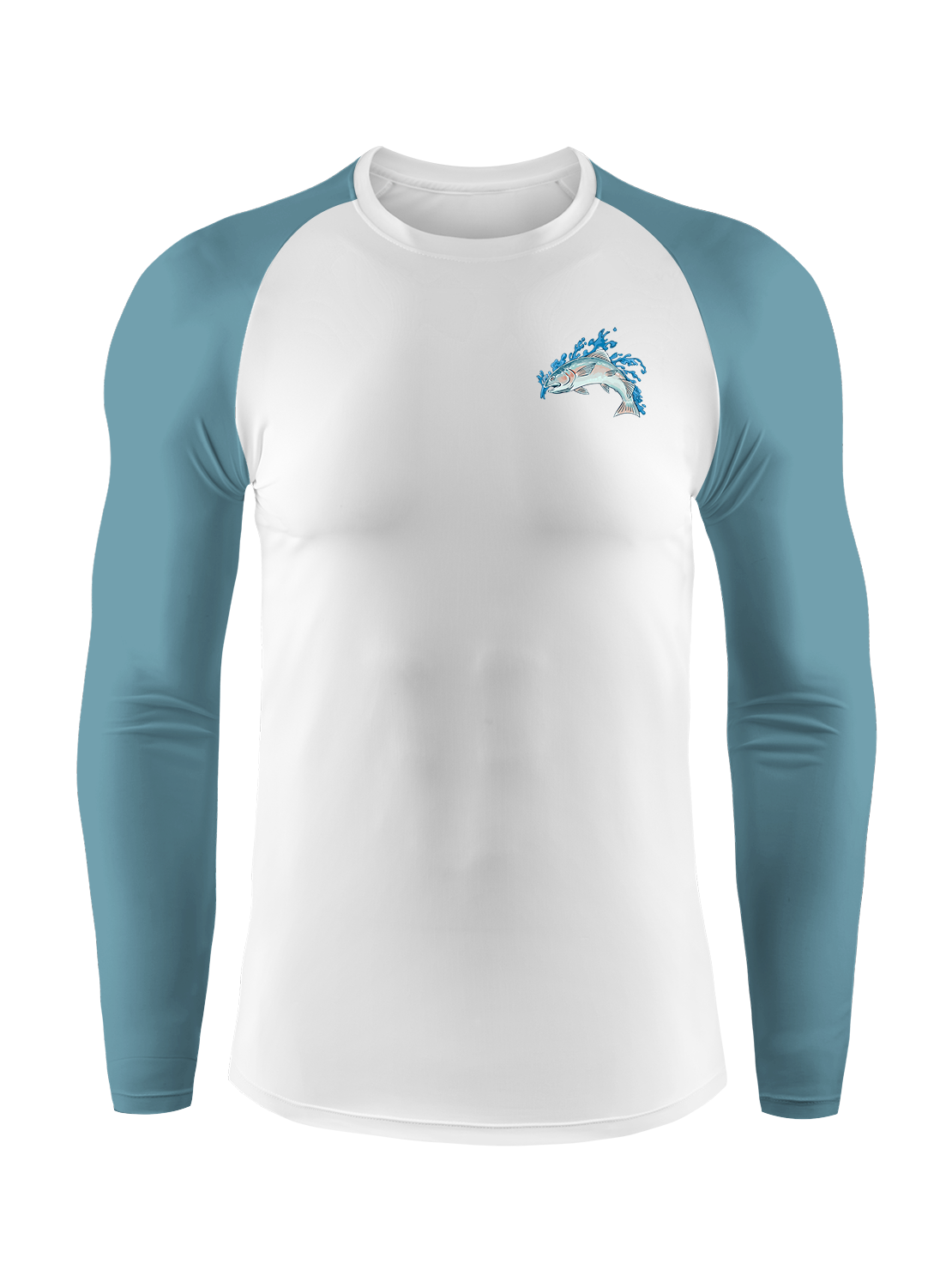 Salmon Harmony Waters UPF Long Sleeve