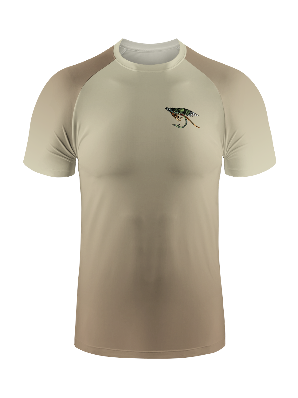 Silent Wisdom Catfish's Lesson Gradient Fishing Tee