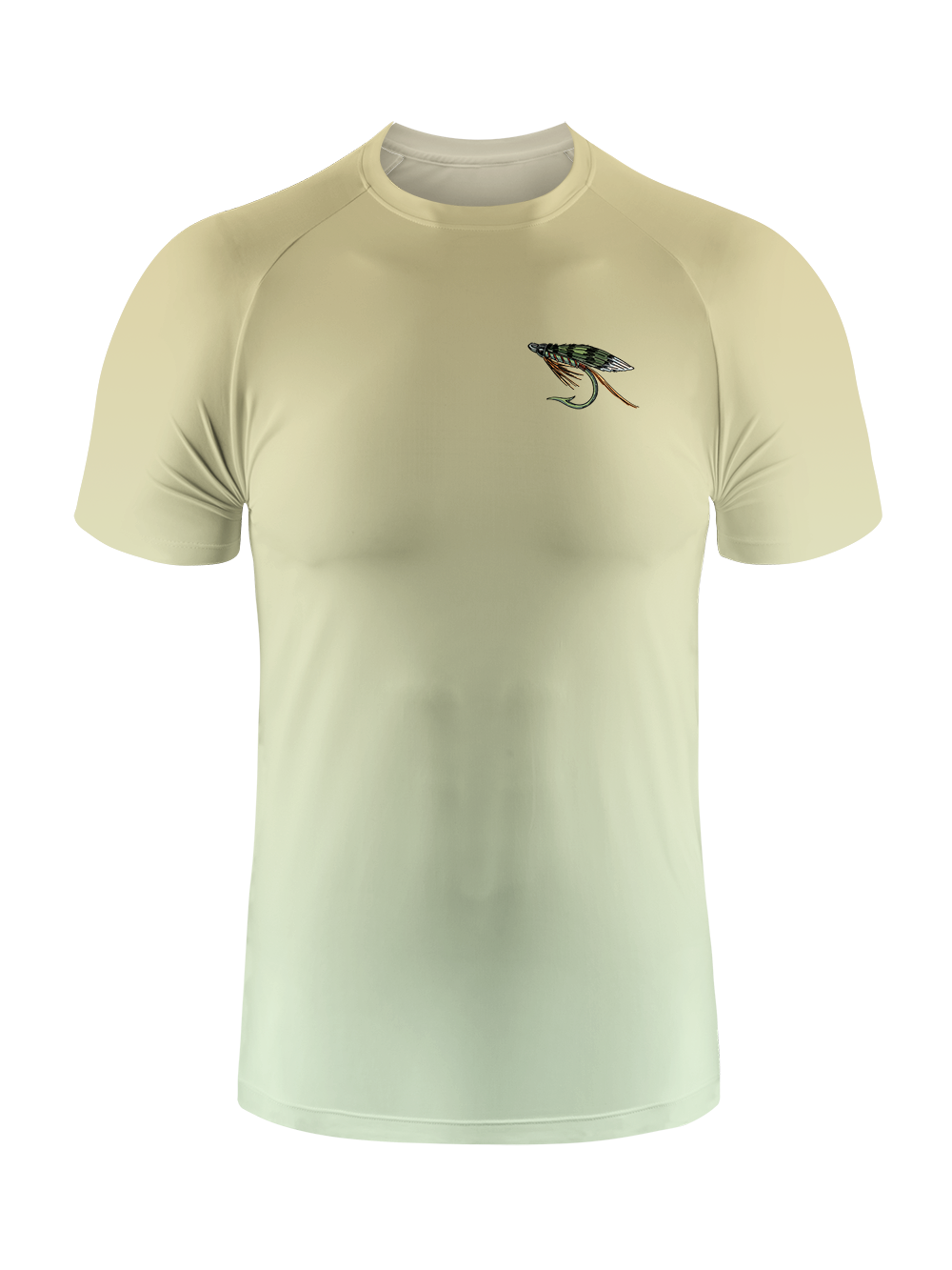 Silent Wisdom Catfish's Lesson Gradient Fishing Tee