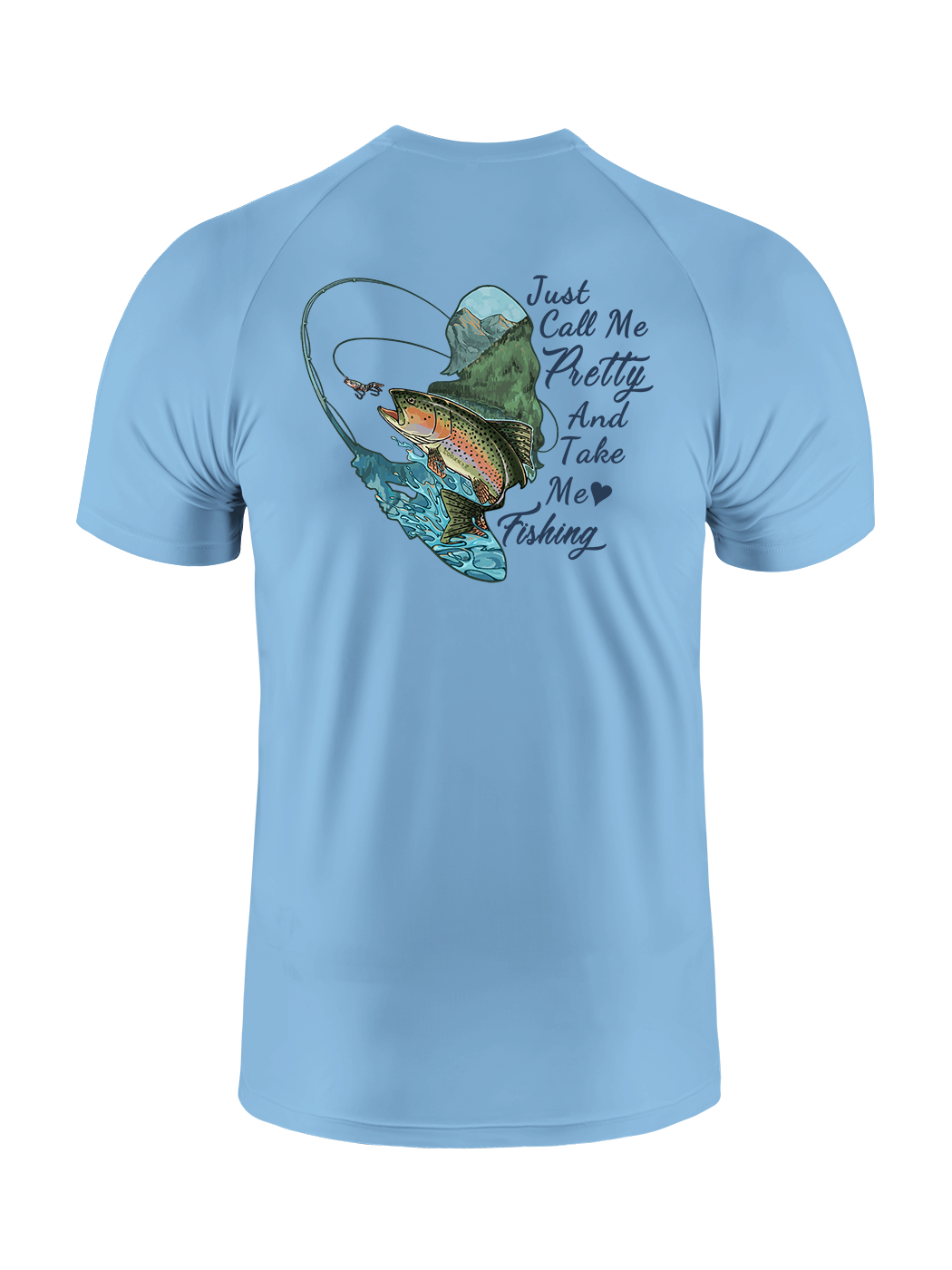 Streams Fishing Dreams UPF Tee