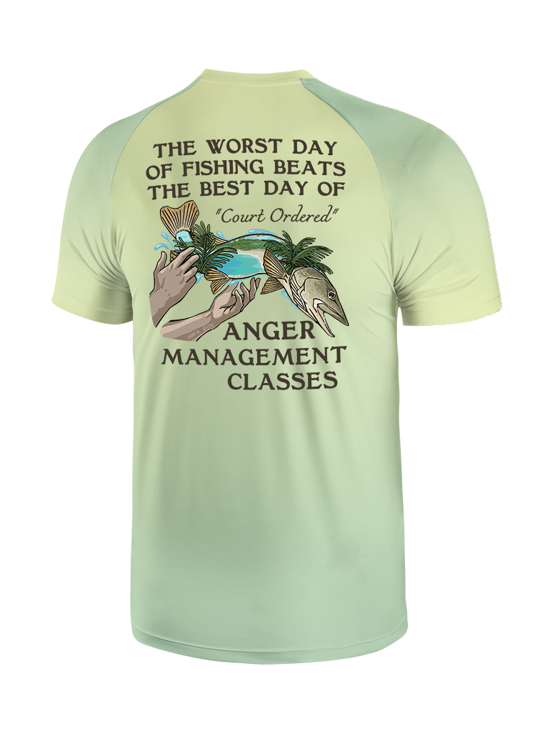 Florida Keys Pike Therapy Gradient Fishing Tee