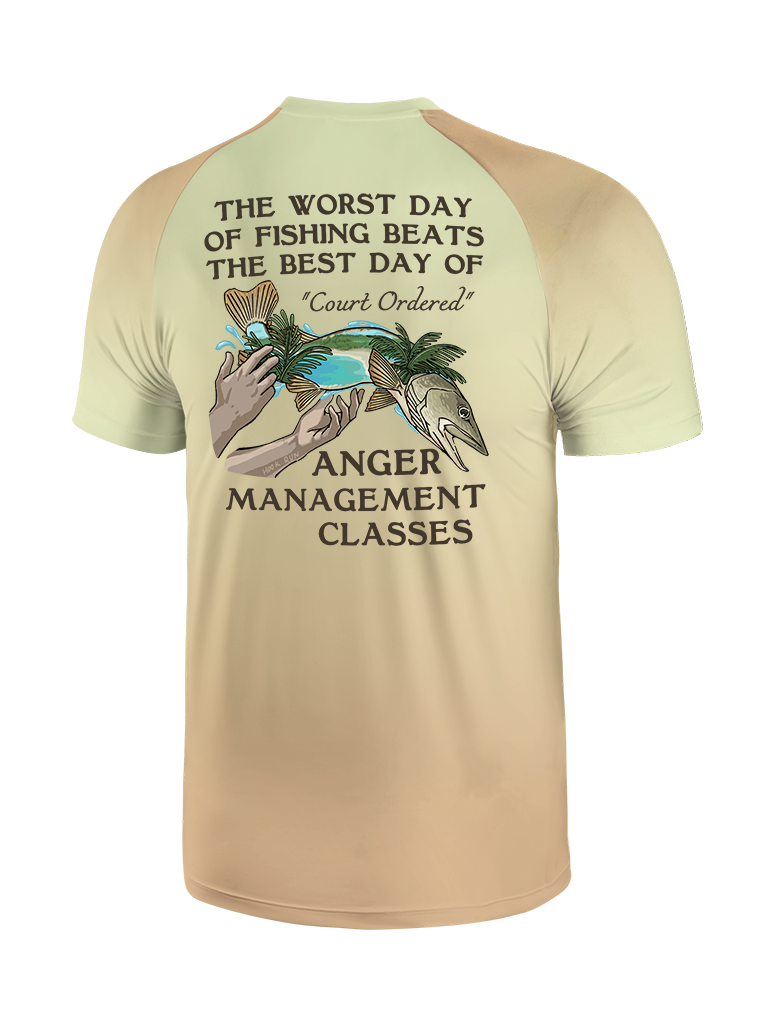 Florida Keys Pike Therapy Gradient Fishing Tee