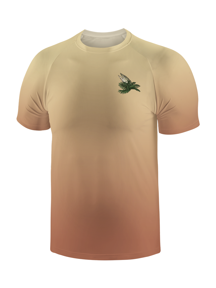 Florida Keys Pike Therapy Gradient Fishing Tee