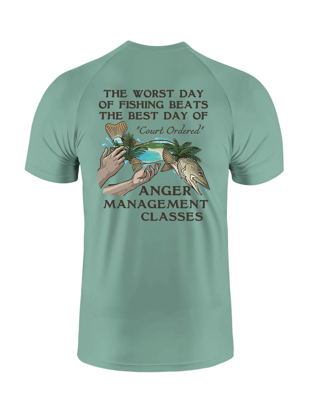 Florida Keys Pike Therapy UPF Tee