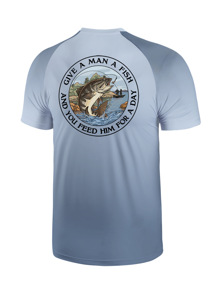 Legends of St. Lawrence Gradient Fishing Tee