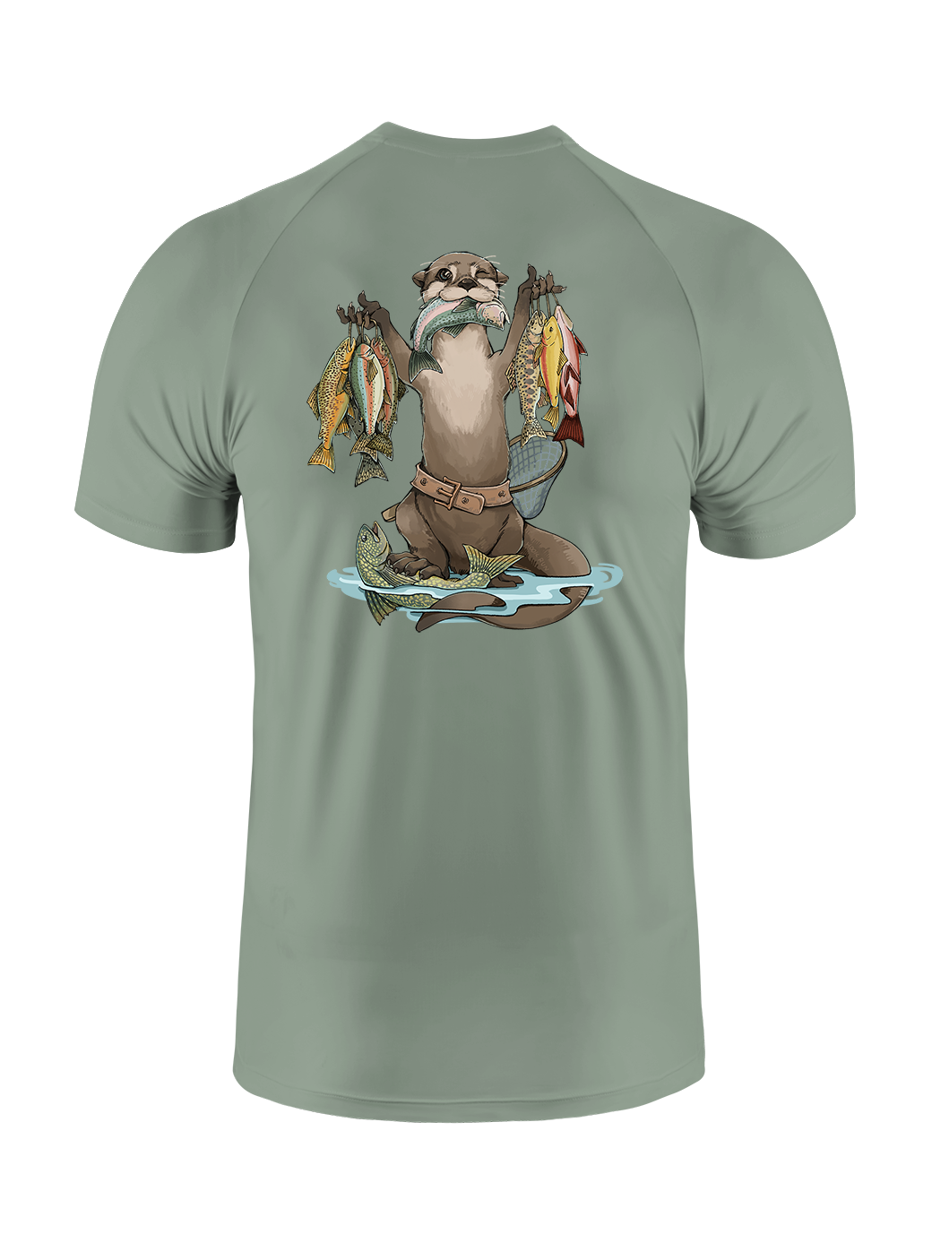 I Fish and I Win UPF Tee