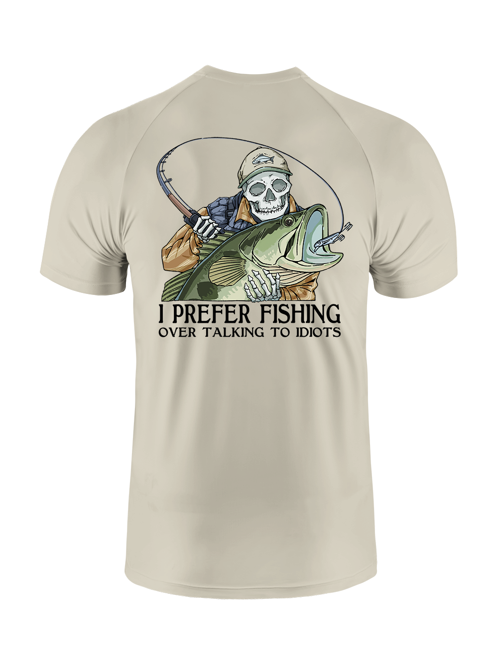 Talk Less Fish More UPF Tee