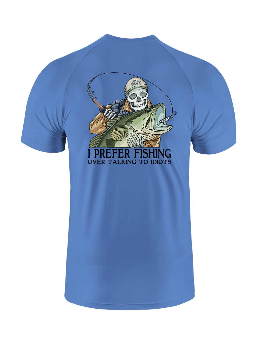 Talk Less Fish More UPF Tee